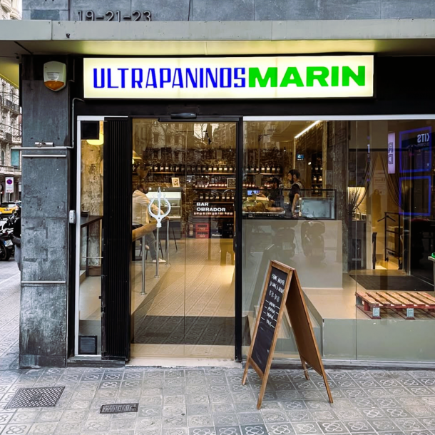 Ultrapaninos Marín abre un nuevo espacio en Balmes.